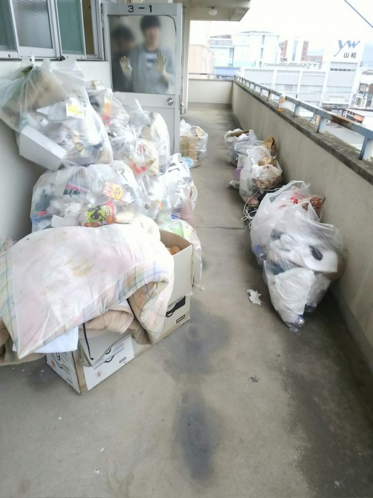 【福山市新市町】大量のごみを回収・処分ご依頼　お客様の声