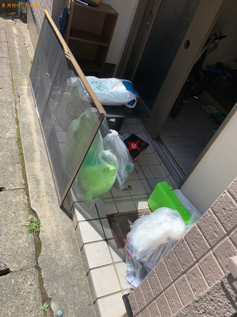 【福山市】プラスチックのポリバケツ、子供用の柵等の回収・処分