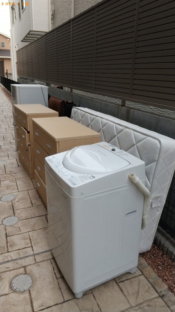 【福山市新涯町】冷蔵庫、洗濯機、こたつ、タンス等の回収・処分