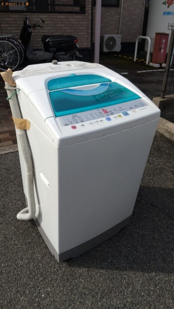 【福山市川口町】洗濯機の回収・処分ご依頼　お客様の声