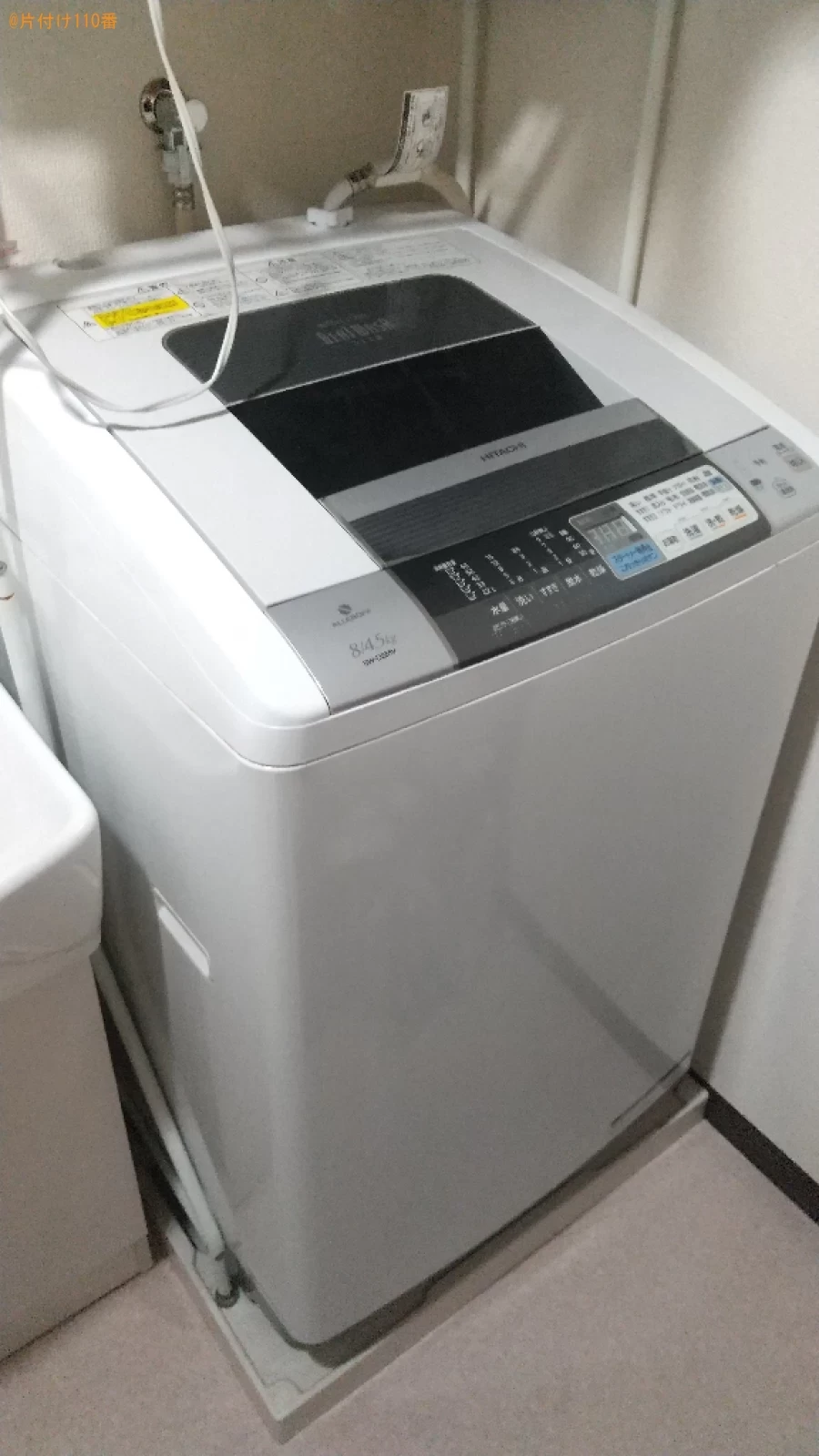 【福山市紅葉町】洗濯機の回収・処分ご依頼　お客様の声