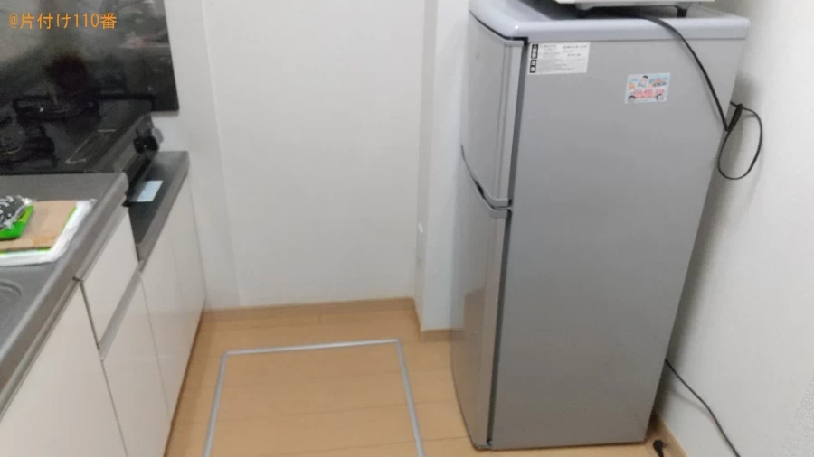 【福山市東川口町】冷蔵庫、洗濯機、ベッド、テレビの回収・処分