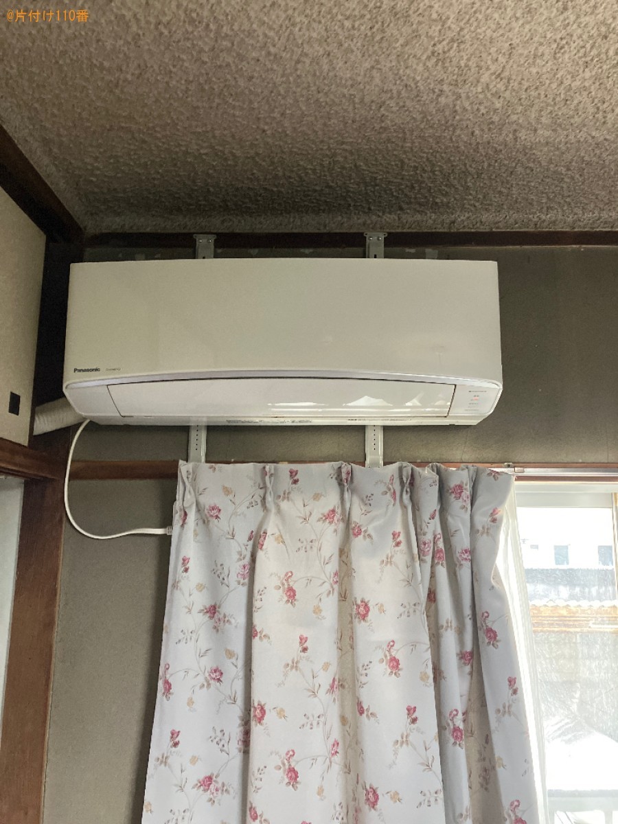 【福山市引野町】家庭用エアコンの取り外し・回収・処分ご依頼