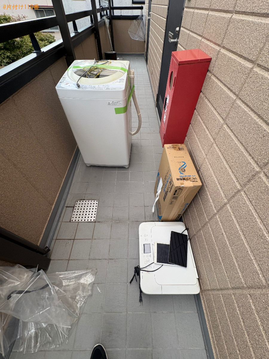 冷蔵庫、洗濯機、タブレット、掃除機、プリンター等の回収・処分