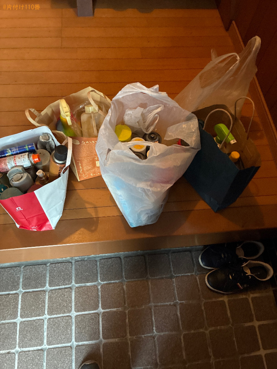 【福山市】スプレー缶の回収・処分ご依頼　お客様の声